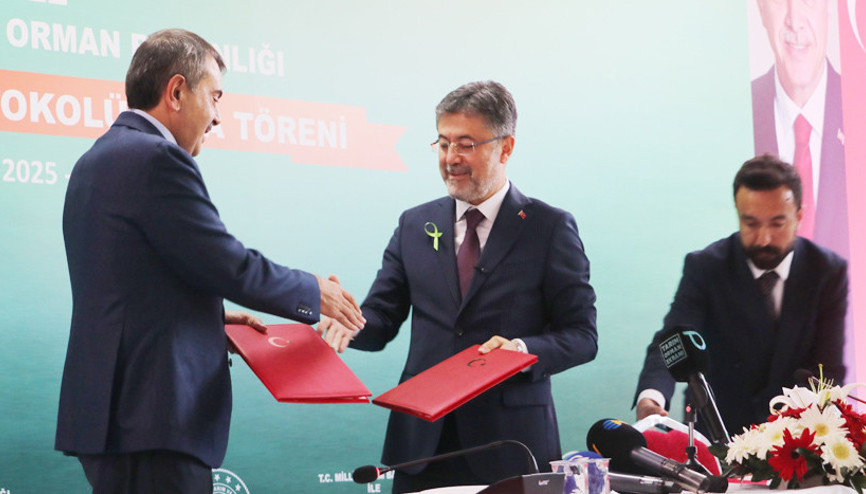 Milli Eğitim ile Tarım ve Orman bakanlıkları arasında iş birliği