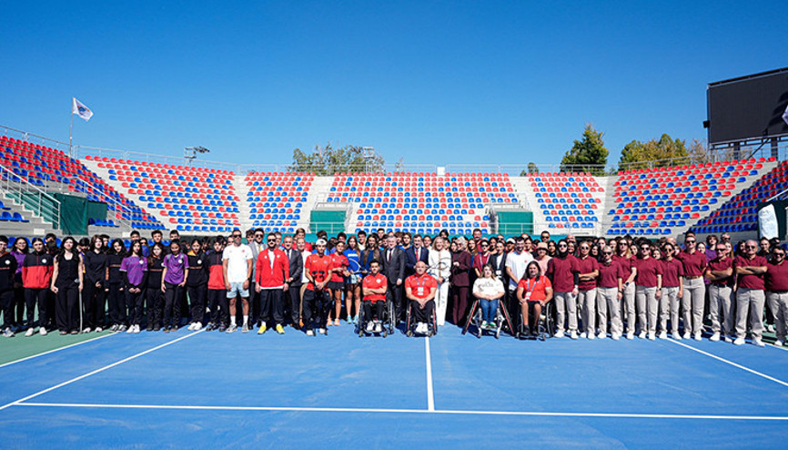 Cumhurbaşkanlığı Kupası Tenis Turnuvası Ankarada törenle başladı