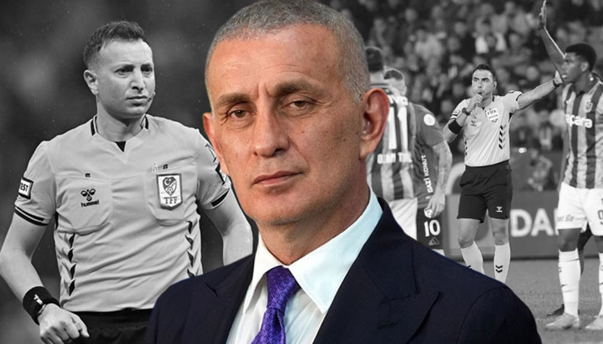 TFF Başkanı İbrahim Hacıosmanoğlundan Galatasaraya hakem yanıtı Derbide kural hatası var mı