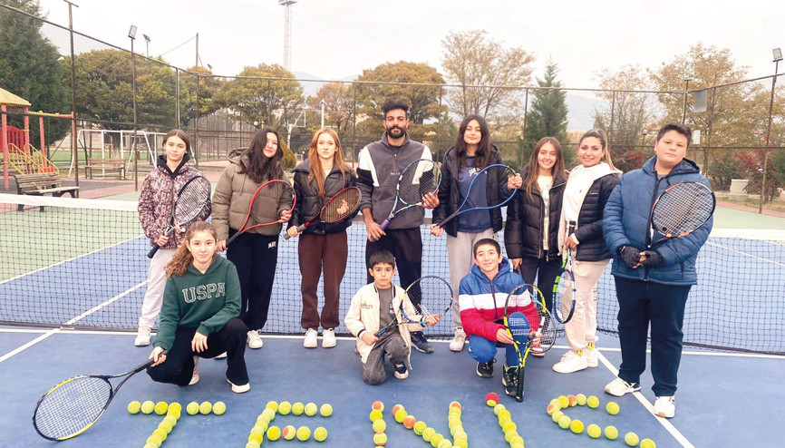 Osmancık’ın tenis hikâyesi Osmancık’ın tenis hikâyesi