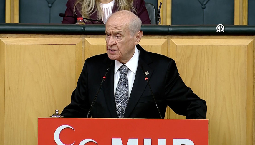 MHP lideri Devlet Bahçeli: İmralı, YPGye çağrıda bulunsun