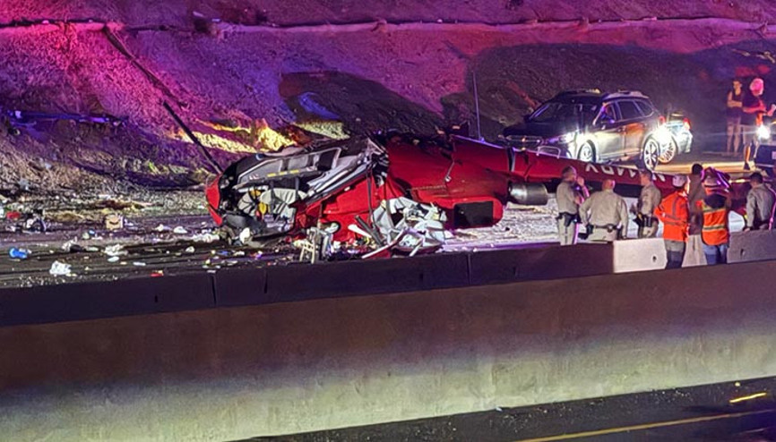 ABD’de helikopter düştü: 3 yaralı