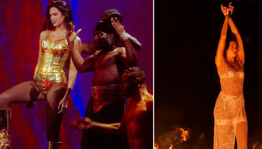 İç çamaşırıyla şarkı söylemek moda mı oldu Yıldız şarkıcının hayranları birbirine girdi