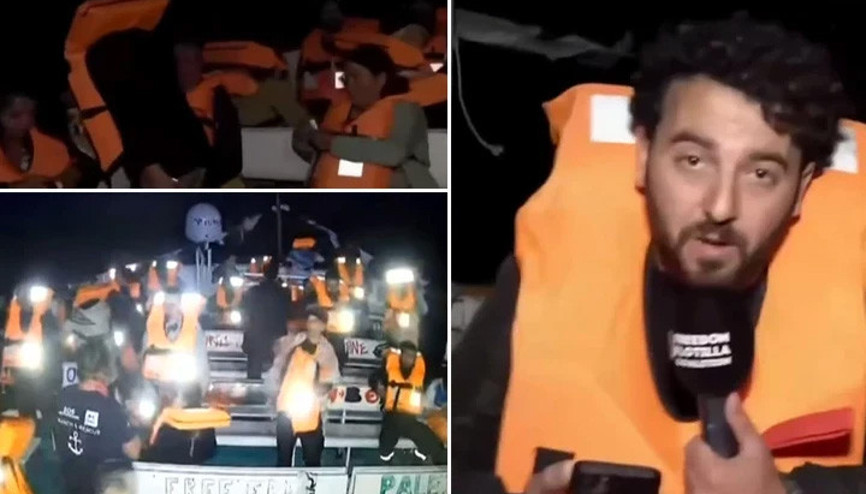 İsrail Özgürlük Filosundaki aktivistleri alıkoydu
