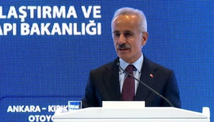 Bakan Uraloğlu müjdeyi verdi: Ankara-Kırıkkale arası 43 dakikaya düşüyor Bakan Uraloğlu müjdeyi verdi: Ankara-Kırıkkale arası 43 dakikaya düşüyor