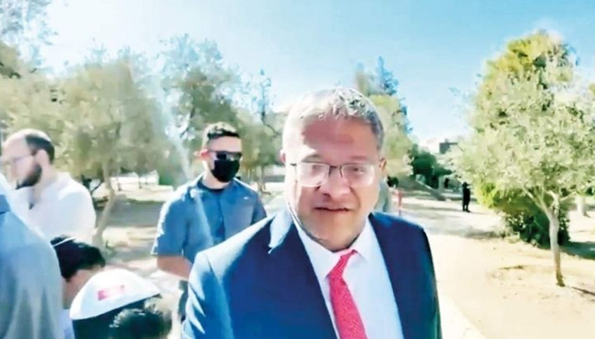 Aşırıcı Ben Gvir’den Mescid-i Aksa’ya baskın