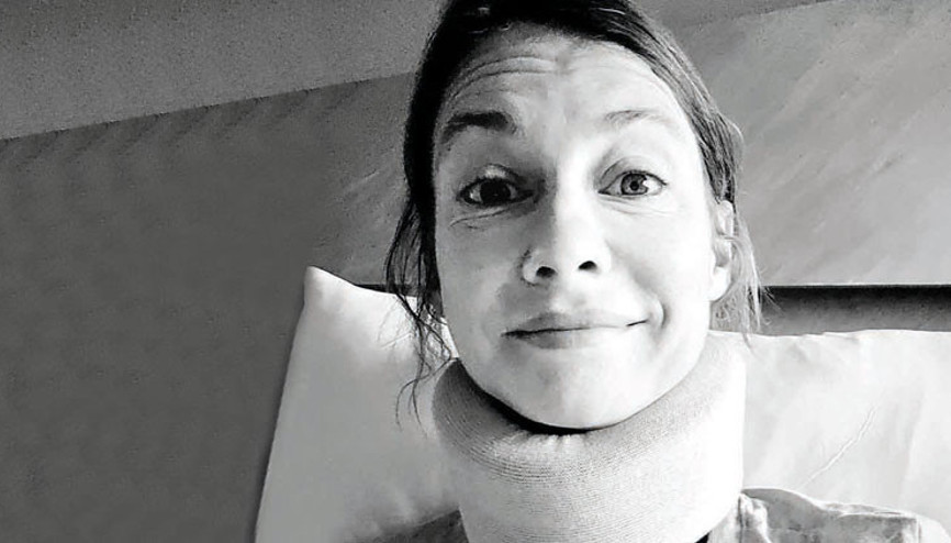 Hastane sonrası Prag’a uçtu