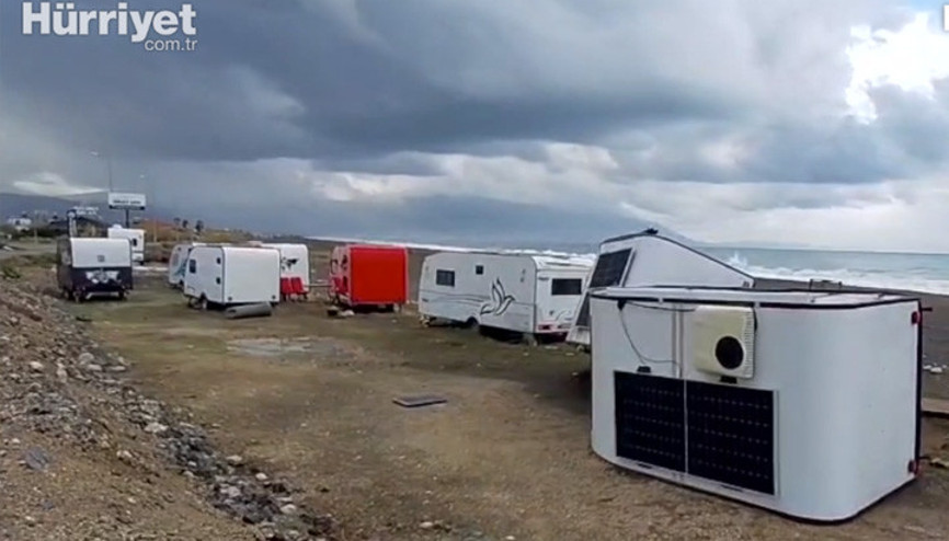 Hatayda sağanak ve şiddetli rüzgar etkili oldu