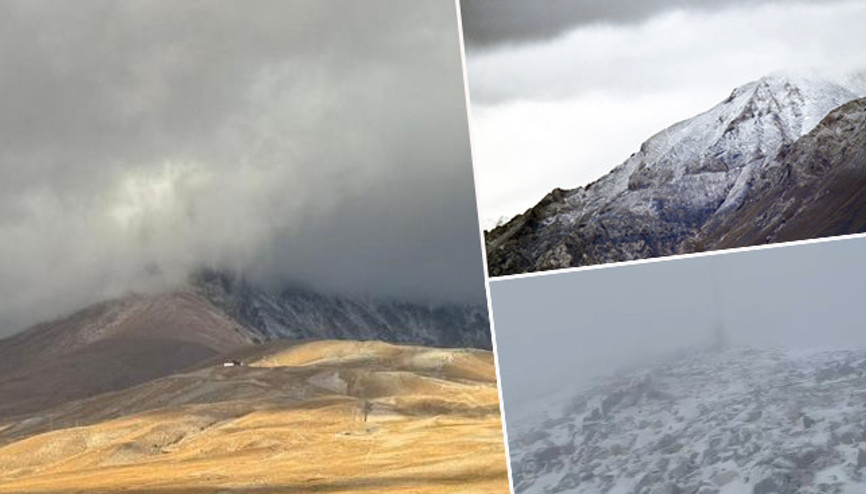 Kar yağışı başladı Meteoroloji uyardı: Gün boyu devam edecek
