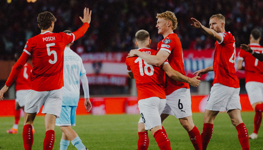 Avusturya, San Marinoyu 10 golle devirdi