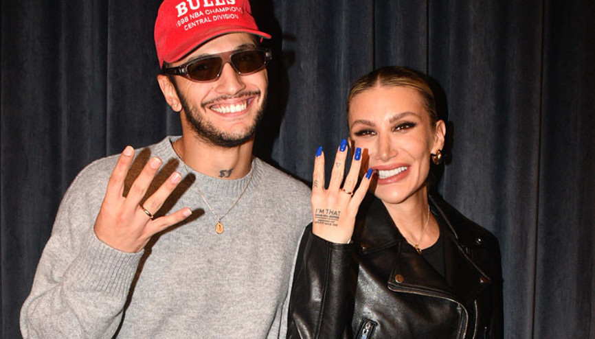 Evlilik yolunda ilk adım... Yüzükler takıldı