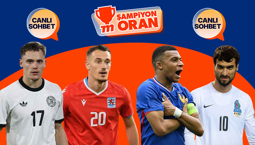 Dünya Kupası Elemeleri’ndeki iki maçın heyecanı canlı sohbet ve Şampiyon Oranlar ile Misli’de