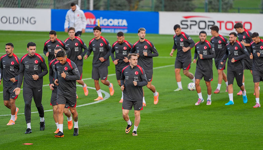 A Milli Futbol Takımı, Bulgaristan maçının hazırlıklarını tamamladı