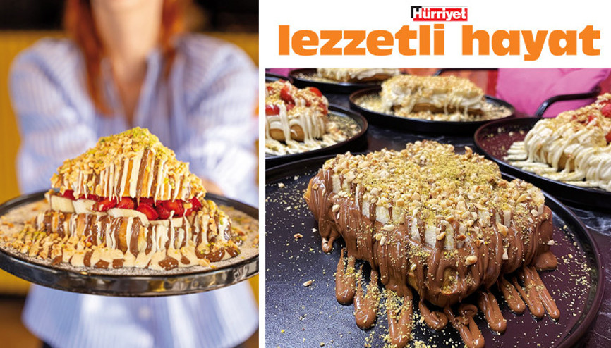 Bol çikolatalı, taze meyveli