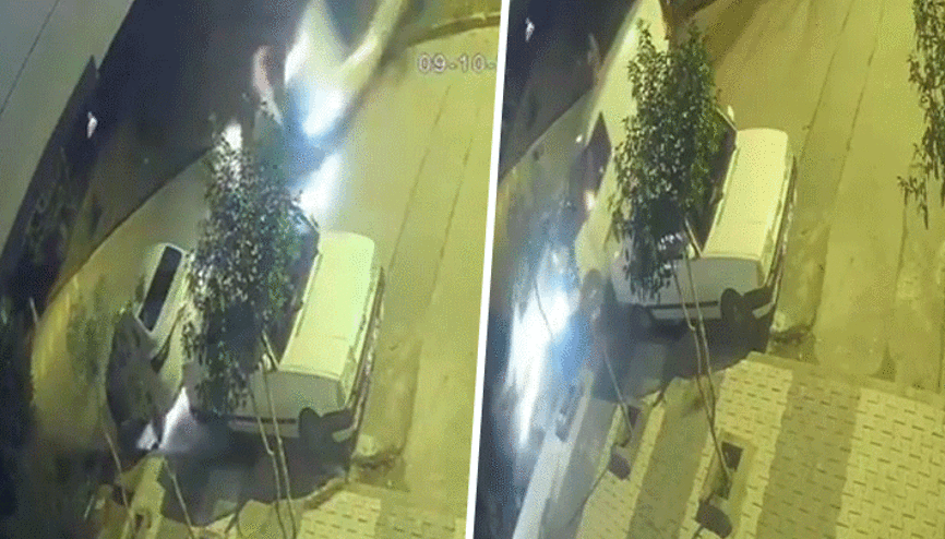 Arnavutköyde korkutan anlar: Sokakta oynayan çocuklar, freni patlayan araçtan son anda kaçtı