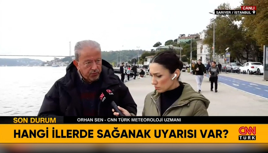 Meteorolojiden 6 il için sarı kodlu uyarı