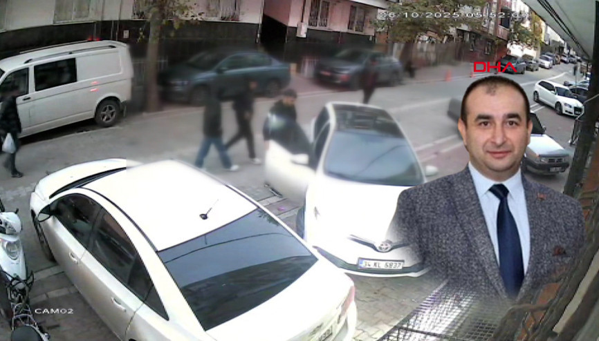 Avukat Serdar Öktem cinayetinde şüphelilerin hücre evinden çıktığı anlar kamerada