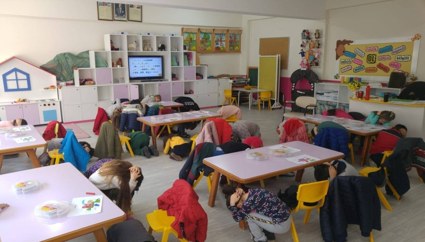 Okullarda tatbikat var