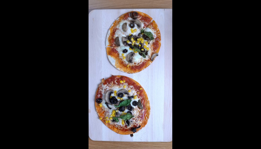 Glutensiz kolay pizza