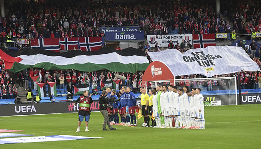 Norveçten İsraile 4 kırmızı kart