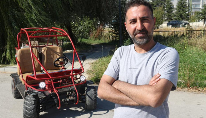 20 bin liraya 28 günde üretti 3 vitesli araç 370 kilometre yol gidiyor | Değerine paha biçilemiyor: Kesinlikle satmayı düşünmüyorum 20 bin liraya 28 günde üretti 3 vitesli araç 370 kilometre yol gidiyor | Değerine paha biçilemiyor: Kesinlikle satmayı düşünmüyorum