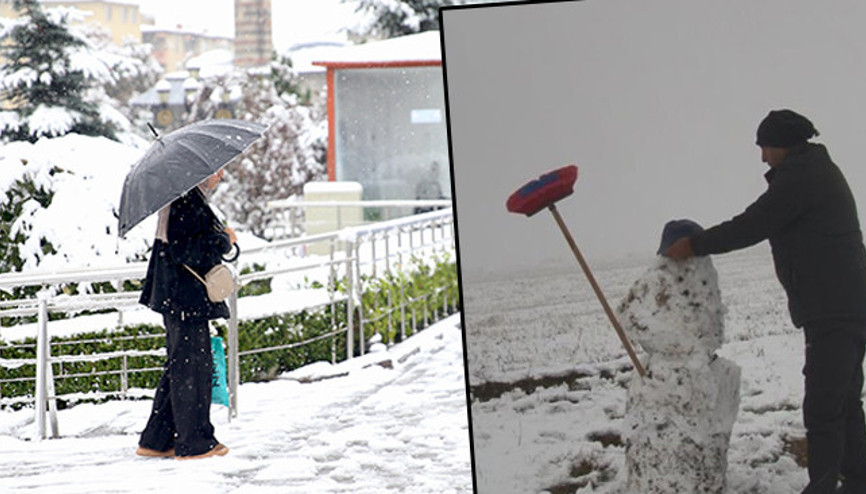 Kar yağışı başladı: Kar kalınlığı 20 santimetreye ulaştı  Hazırlıksız yakalandılar: Bizim için sürpriz oldu