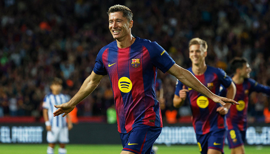 Barcelonada El Clasico öncesi Lewandowski şoku