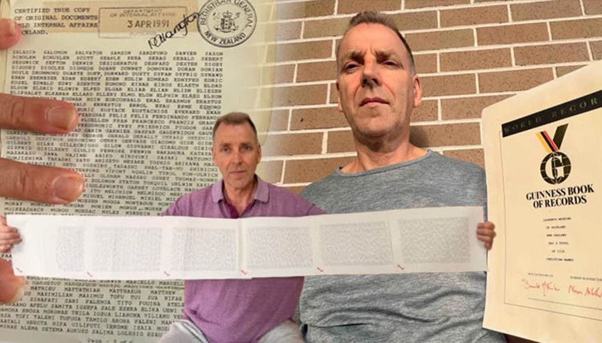 Adını söylemesi tam 20 dakika sürüyor: 2253 kelimelik bir isim Sonunda hedefine ulaştı ama en zor an nikah törenindeydi Adını söylemesi tam 20 dakika sürüyor: 2253 kelimelik bir isim Sonunda hedefine ulaştı ama en zor an nikah törenindeydi