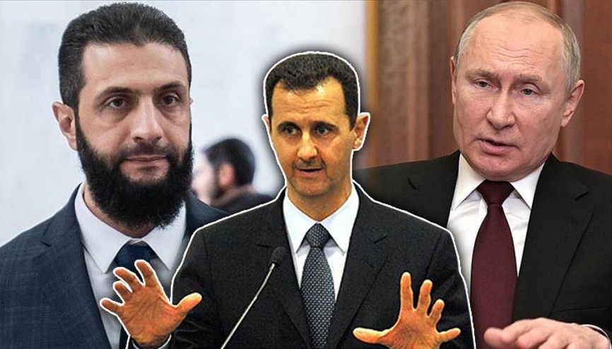 Suriye Cumhurbaşkanı Şara Rusyada... Putinden Esadın iadesini isteyecek iddiası