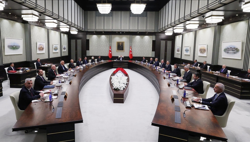 Kabine Toplantısı sona erdi