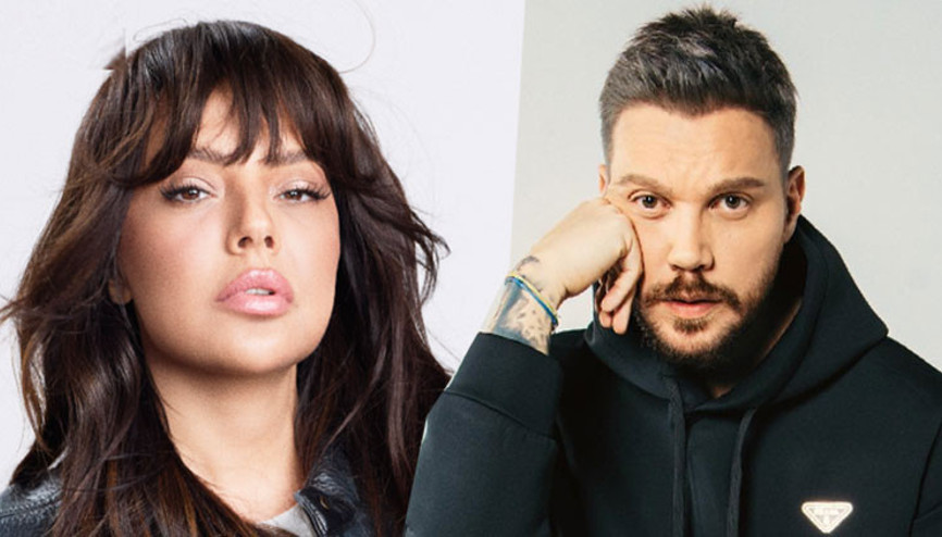 Ebru Gündeşten vokal jesti