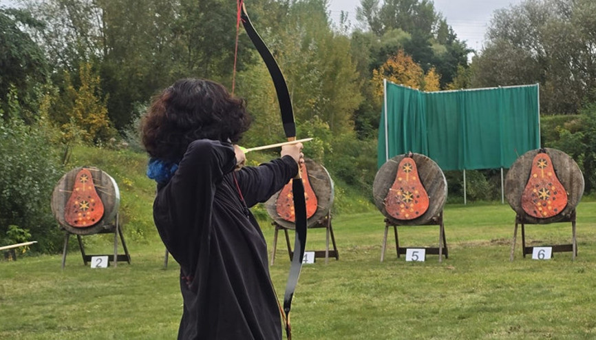 Almanyada geleneksel Türk okçuluğu rüzgarı