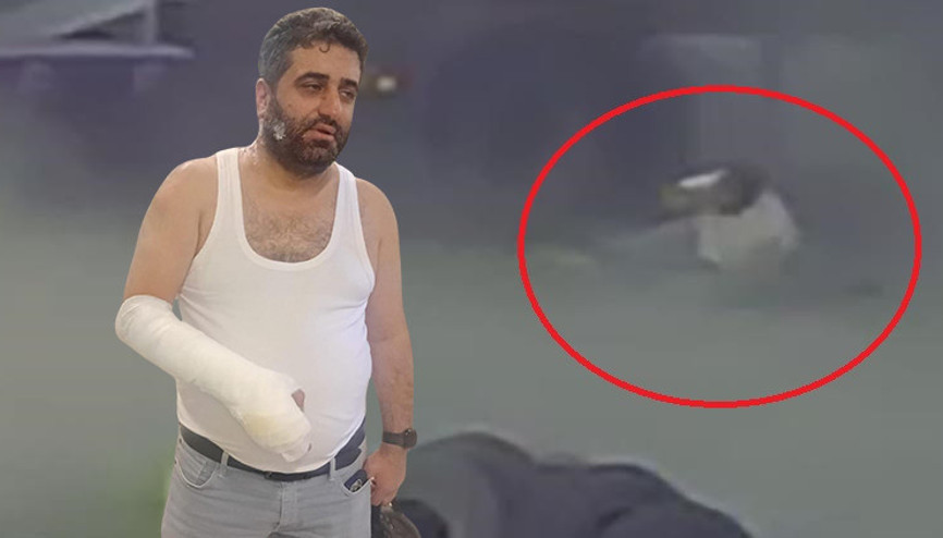 Eğilip izlemek isterken felaketi yaşadı İş insanının ölümden döndüğü anlar kamerada O uyarıların ne kadar doğru olduğunu anladık