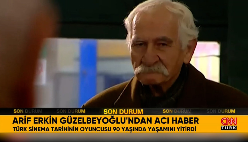 Usta oyuncu Arif Erkin Güzelbeyoğlu hayatını kaybetti