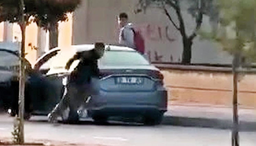 Okul müdürüne kanlı pusu