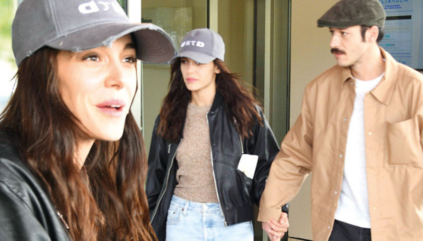 Kubilay Akanın panik anları... Sevgilisini hastaneye yetiştirdi