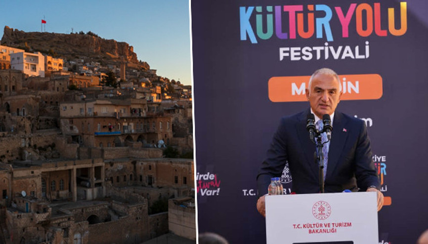 Kültür Yolu Festivali ilk kez Mardinde Bakan Ersoy: Mardin’in ruhu dünyaya taşınacak