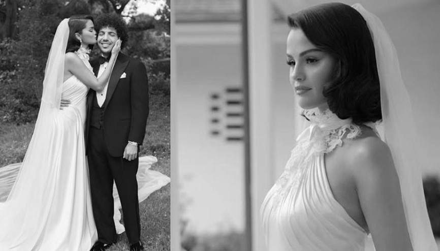 Selena sevdiğiyle evlendi ama gözyaşları dinmedi