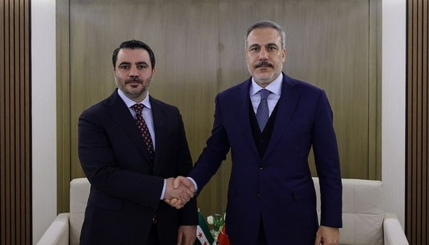 Dışişleri Bakanı Fidan, Suriyeli mevkidaşı ile görüştü