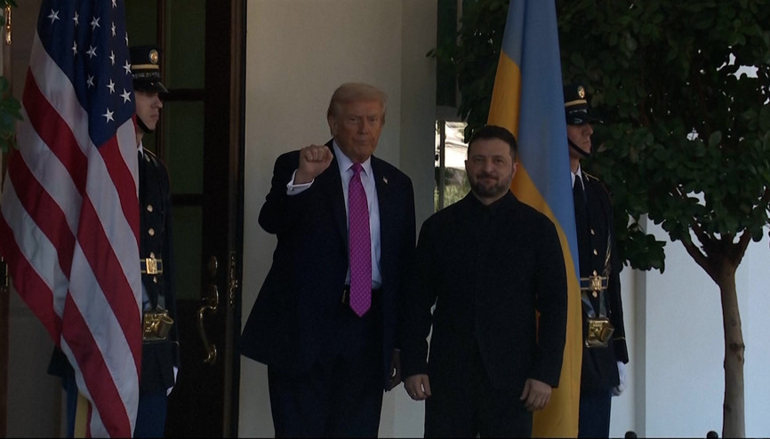 Trump, Beyaz Sarayda Zelenskiyi ağırladı