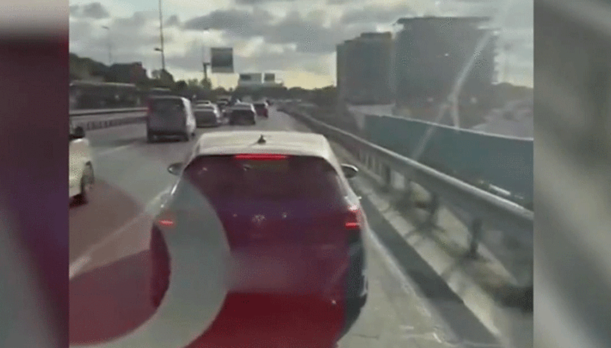 Şişlide ambulansa yol vermeyen sürücü yakalandı