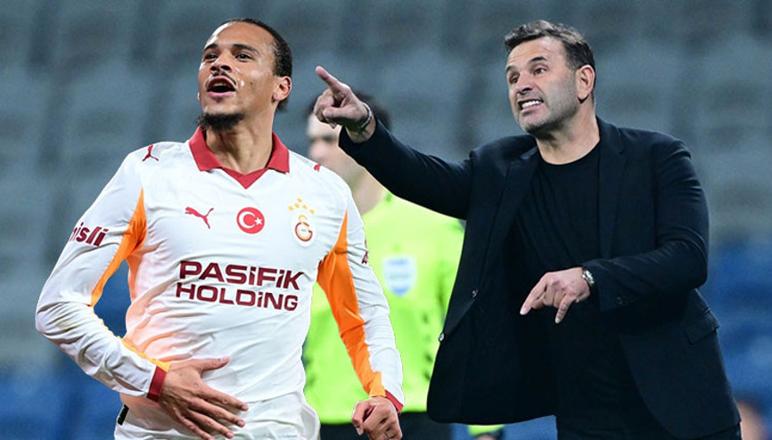 Başakşehir-Galatasaray maçı sonrası Okan Buruk’tan Sane itirafı