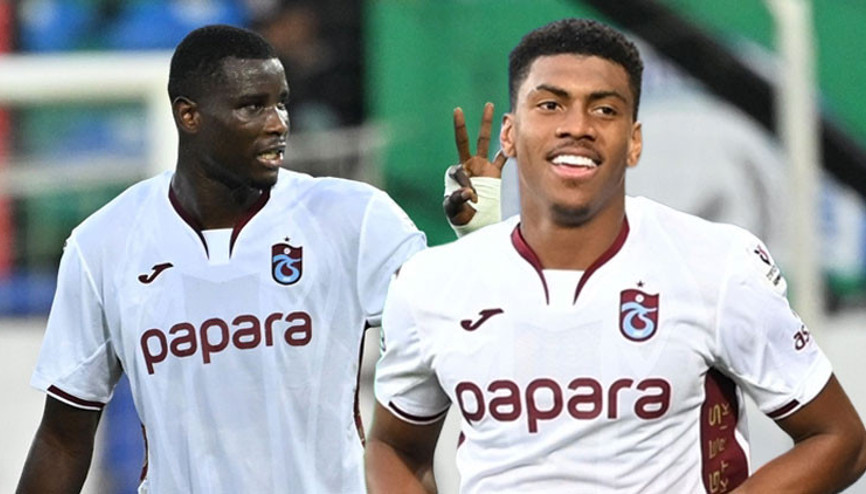 Trabzonsporu Onuachu ve Augusto golleriyle taşıyor