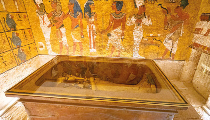 Tutankamon’un mezarı çöküyor