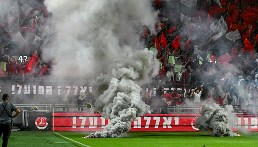Tel Avivdeki şiddet, Maccabi-Hapoel derbisini iptal ettirdi