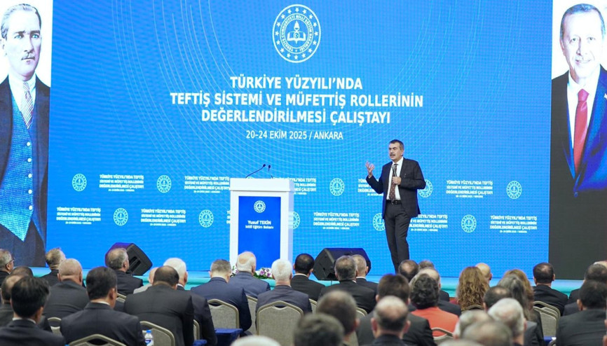 Bakan Tekin: Teftişin amacı cezalandırma değil, danışmanlık