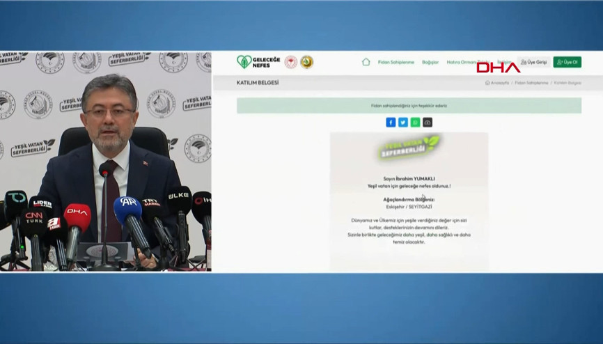 Bakan Yumaklı: Yanan alanlar hiçbir şekilde imara açılamaz