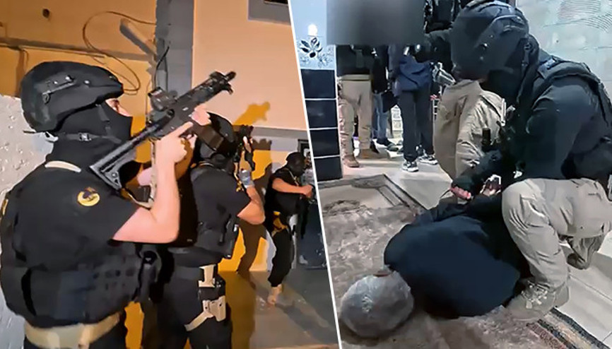 Terör örgütü DEAŞ adına esnaftan para toplayıp vermeyenin iş yerini kurşunlayıp darbettiler Adanada operasyon: 19 gözaltı