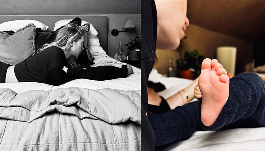 İlk fotoğrafları gururlu baba paylaştı... Ünlü oyuncu anne oldu