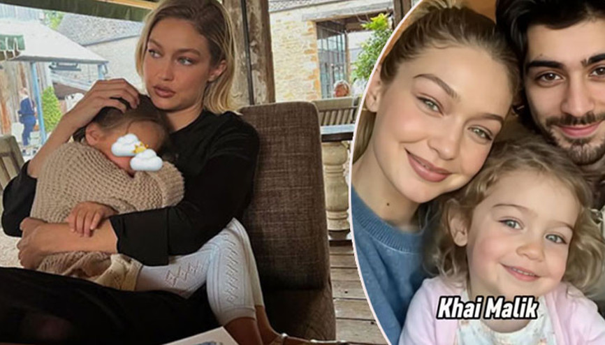 Kızının yüzünü köşe bucak saklıyordu: Ünlü modele tatsız sürpriz